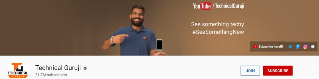 Technical Guruji YouTube Channel