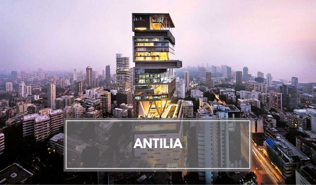 Antilia - The most expensive personal house in the world owned by Mukesh Ambani of India