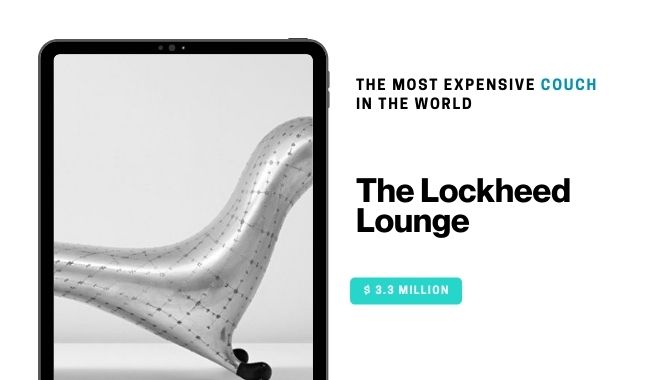 The Most Expensive Couch in the World The Lockheed Lounge