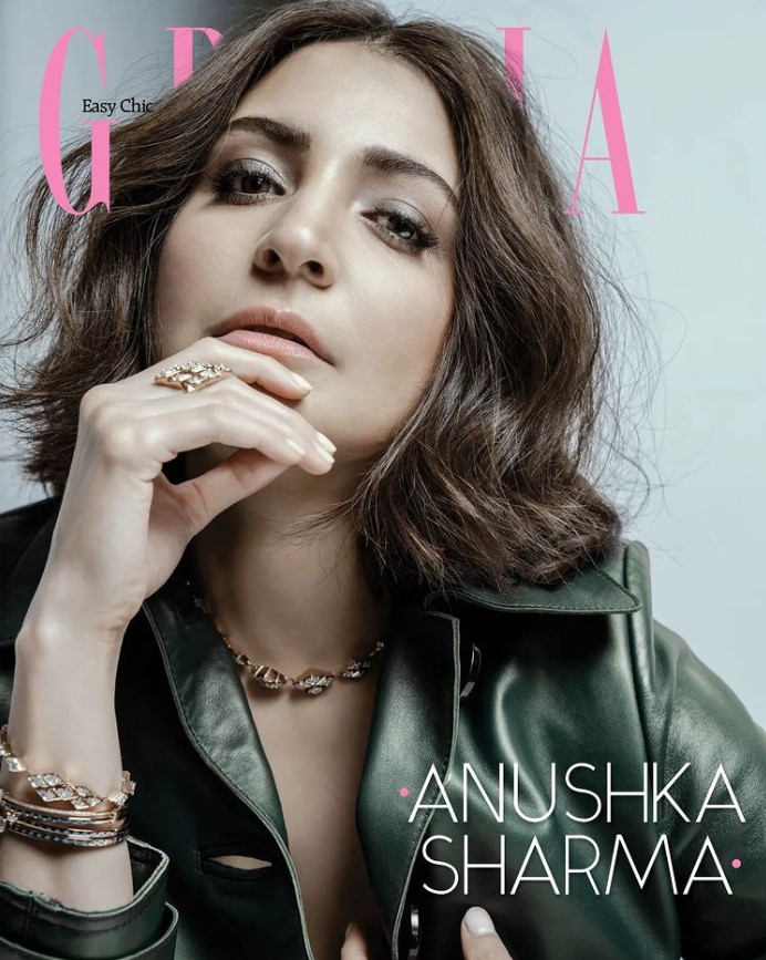 Anushka Sharma on Gracia Magazine cover