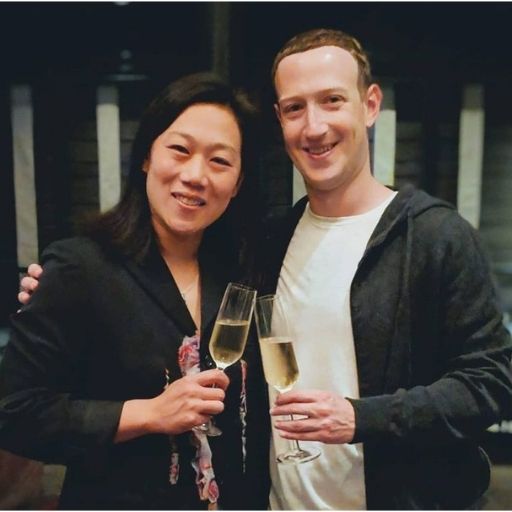 Mark Zuckerberg with wife Priscilla Chan